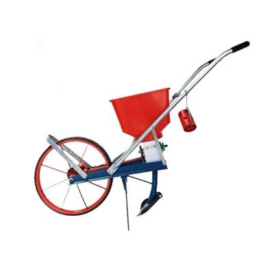 Multifunctional Farms Dual Hand Push Bin Drive Shaft Seeder Point Seeder Precision Seeder Fertilizer Applicator